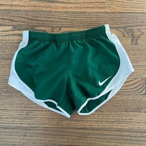 Nike Girl’s Green Running Shorts